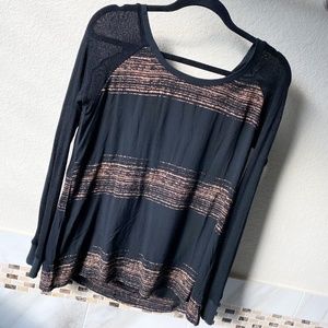 Native Outsiders - Black Long Sleeve Shirt